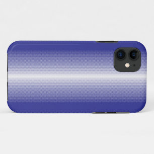 Funda Para iPhone 11 fondo rayado azul y blanco