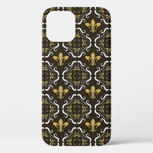 Funda Para iPhone 12 Fondo Resumen Elegante. Pa geométrico sin mar