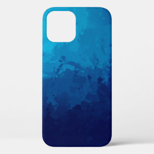 Funda Para iPhone 12 Fondo Resumen Pintado Cepillado. Cepa acariciada