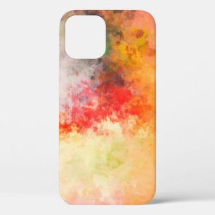 Funda Para iPhone 12 Fondo Resumen Pintado Cepillado. Cepa acariciada