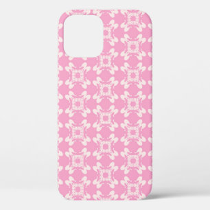 Funda Para iPhone 12 Fondo rosa, diseño moderno y sin costuras. Vintage