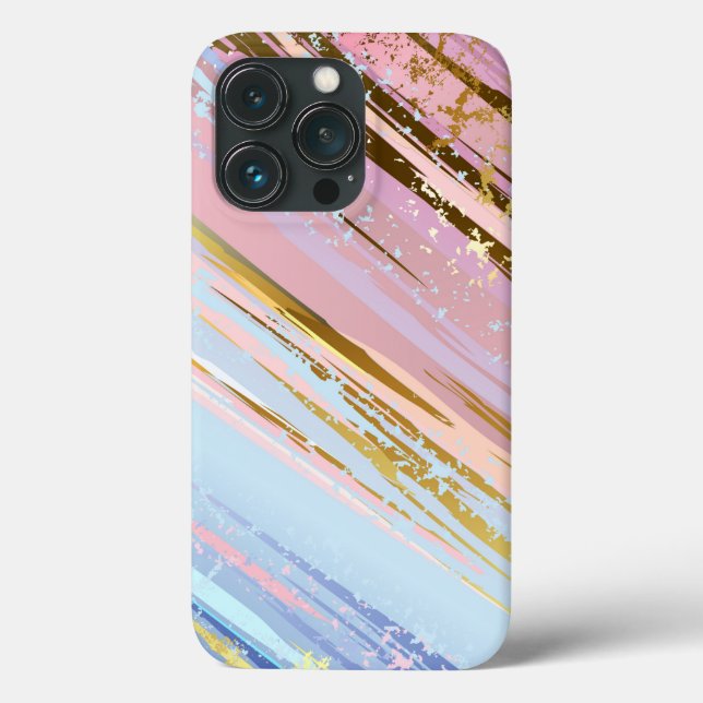 Funda De Case-Mate Para iPhone Fondo rosa texturizado (Reverso )