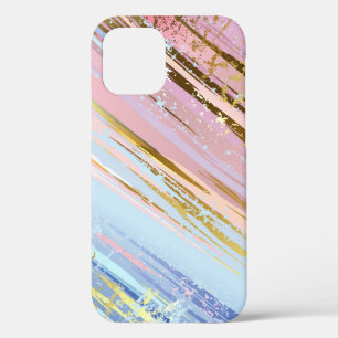 Funda Para iPhone 12 Fondo rosa texturizado