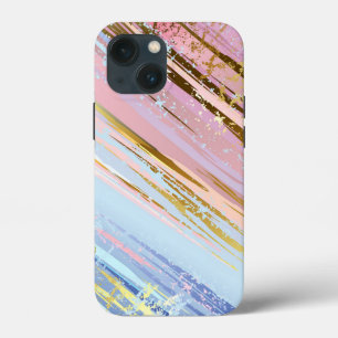 Funda Para iPhone 13 Mini Fondo rosa texturizado