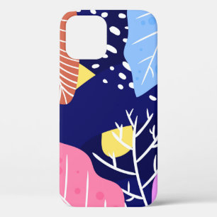 Funda Para iPhone 12 Fondo tropical con plantas de selva. Licencia de p