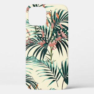 Funda Para iPhone 12 Fondo tropical con plantas de selva. Sin inconveni