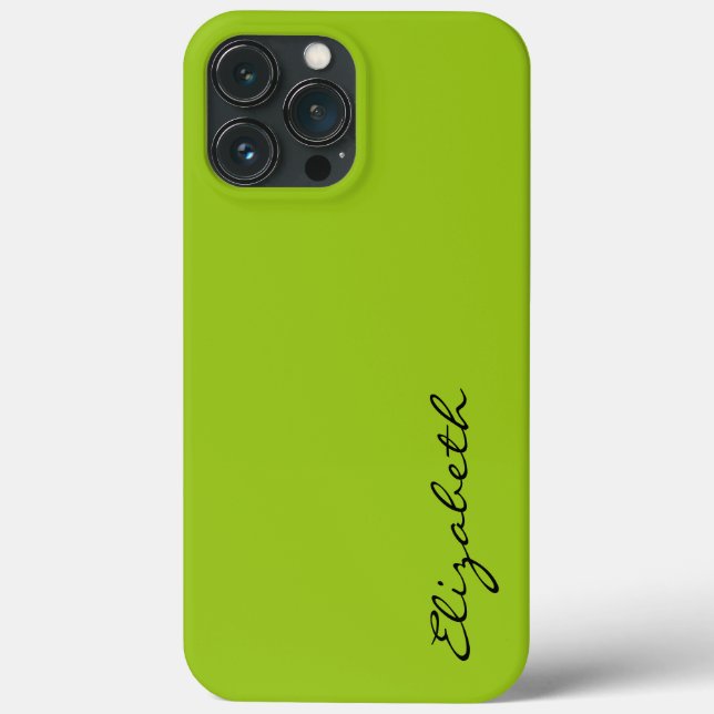 Funda De Case-Mate Para iPhone Fondo verde claro (Reverso )