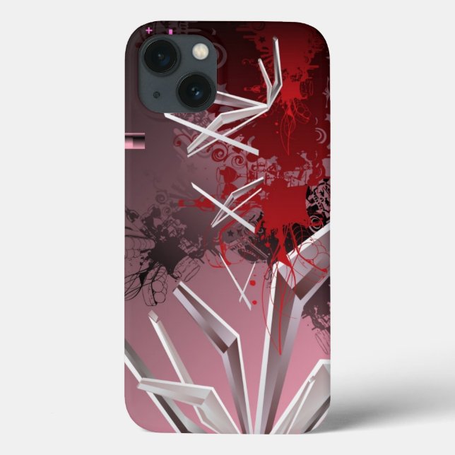 Funda De Case-Mate Para iPhone Fondos de diseño (Reverso)
