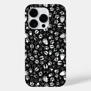 Funda Para iPhone 14 Pro De Case-Mate Foot prints 01.b. Black BG