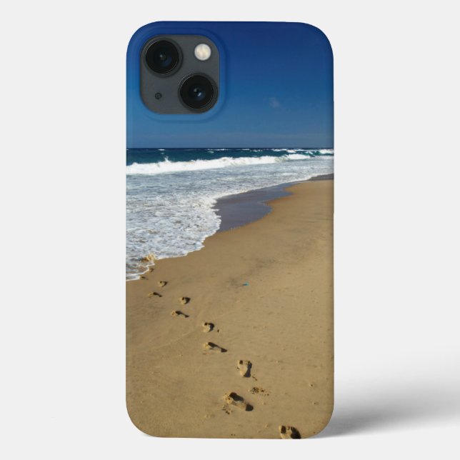 Funda De Case-Mate Para iPhone Footprints On Beach, Mabibi, Thongaland (Reverso)