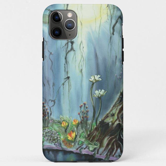 Funda De Case-Mate Para iPhone Forest Garden (Reverso)
