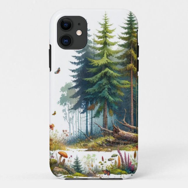 Funda De Case-Mate Para iPhone  Forest Whispers (Reverso)