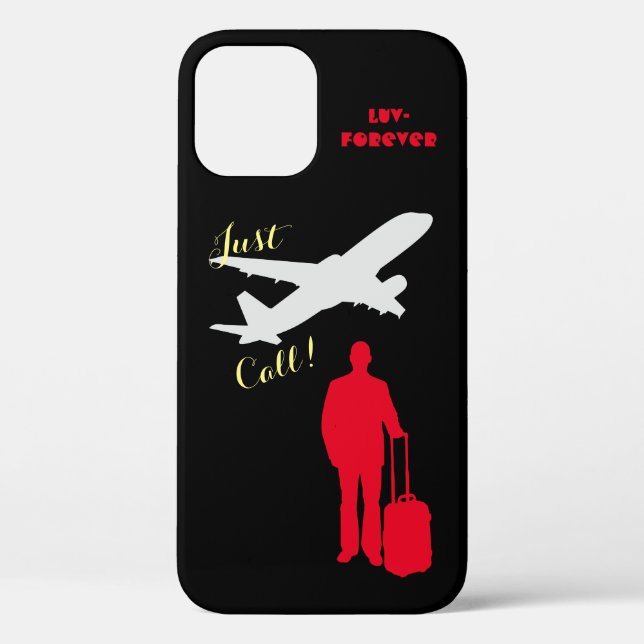 Funda De Case-Mate Para iPhone Forever Luv Black (Reverso )