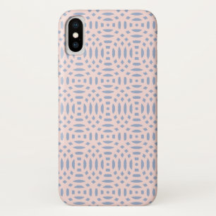 Funda Para iPhone X forma circular patrón transparente
