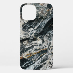 Funda Para iPhone 12 Formación de roca blanca y negra