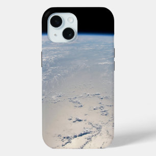 Funda Para iPhone 15 Formaciones en la nube alrededor de la línea de so