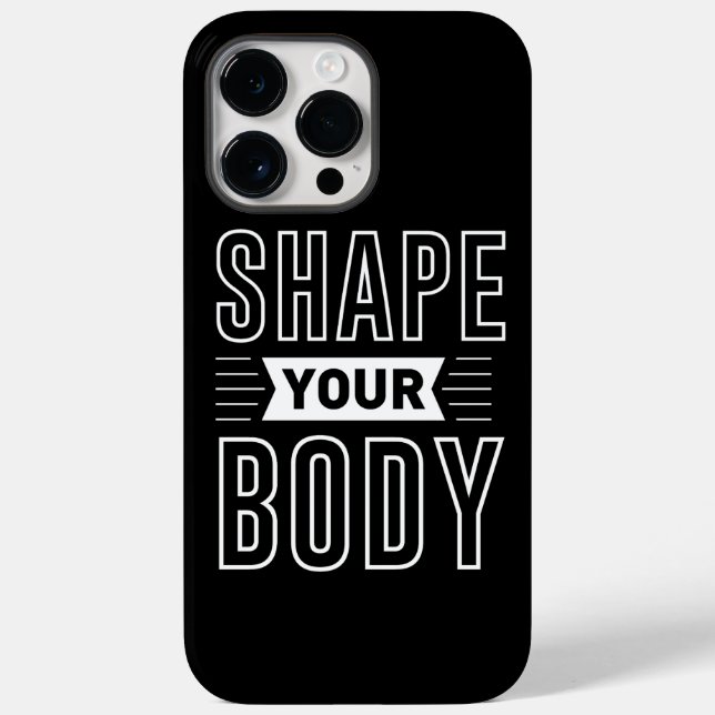 FUNDA DE Case-Mate PARA iPhone FORMAR TU CUERPO (Reverso )