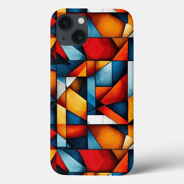 Funda De Case-Mate Para iPhone Formas abstractas (Reverso)