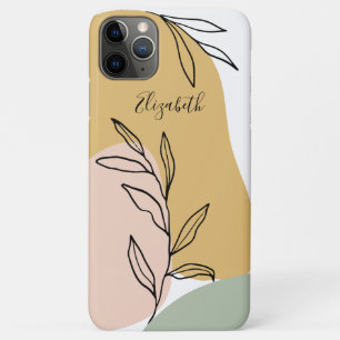 Funda Para iPhone 11 Pro Max Formas abstractas de moda personalizadas