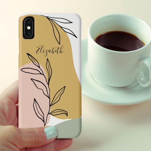 Funda De Case-Mate Para iPhone Formas abstractas personalizadas de moda (Subido por el creador)
