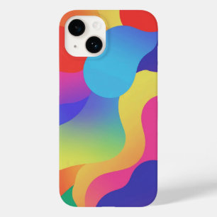 Funda Para iPhone 14 De Case-Mate Formas Amorfos Coloridos