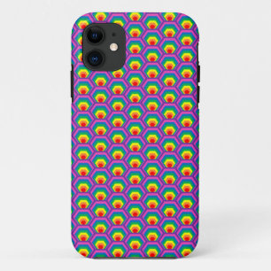 Funda Para iPhone 11 Formas coloreadas abstractas
