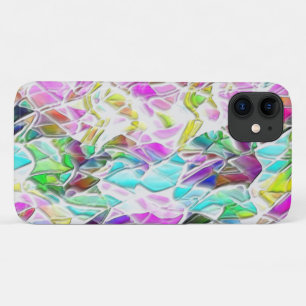Funda Para iPhone 11 Formas coloridas abstractas sumergidas en sopa de