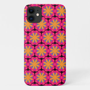 Funda Para iPhone 11 formas coloridas de círculo floral