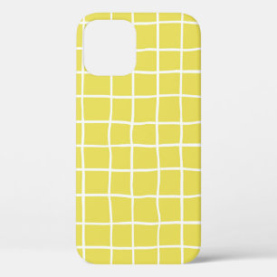 Funda Para iPhone 12 Formas de tinta dibujadas a mano de moda