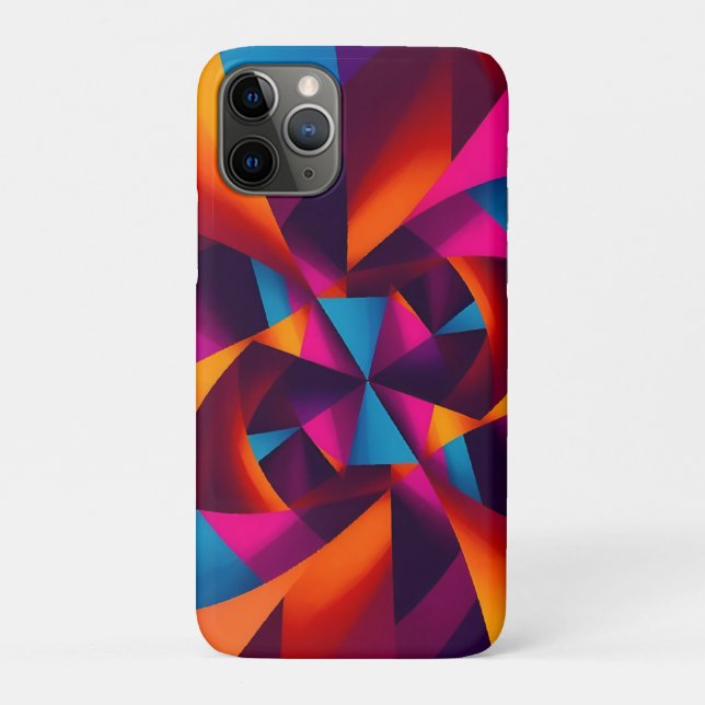 Funda De Case-Mate Para iPhone formas geométricas abstractas (Reverso)