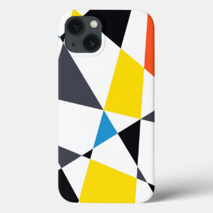 Funda Para iPhone 13 Formas geométricas coloridas, frescas, modernas y 