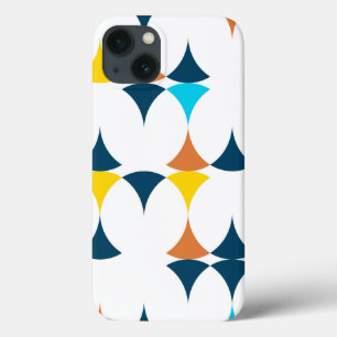 Funda Para iPhone 13 Formas geométricas coloridas, modernas, frescas y