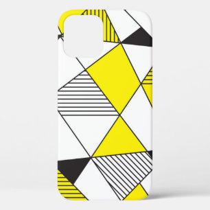 Funda Para iPhone 12 Formas Geométricas: Patrón Minimalista sin soldadu