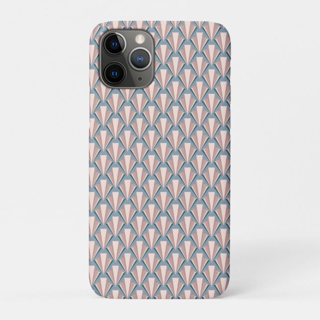 Funda De Case-Mate Para iPhone Formas triangulares (Reverso)