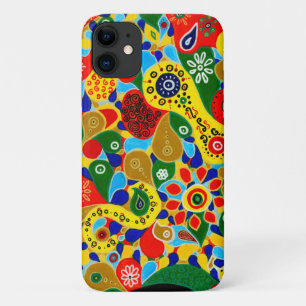 Funda Para iPhone 11 Formas y formas extraíbles arte abstracto original