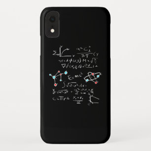 Funda Para iPhone XR Fórmula de Matemáticas de Física Profesor Estudian
