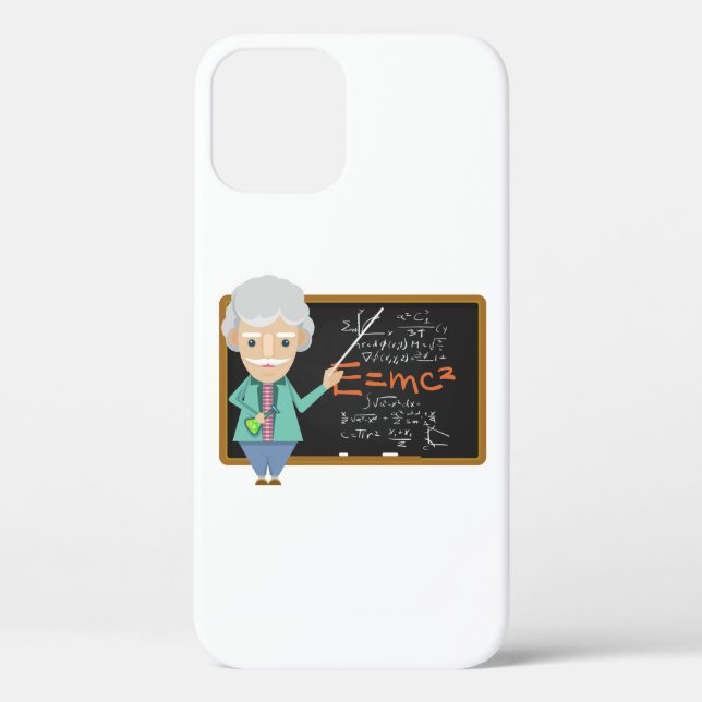 Funda De Case-Mate Para iPhone Fórmula EMC2 de profesor de ciencias (Reverso )