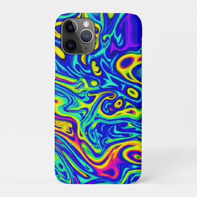 Funda De Case-Mate Para iPhone Formularios de patrones de arte de estilo (Reverso)