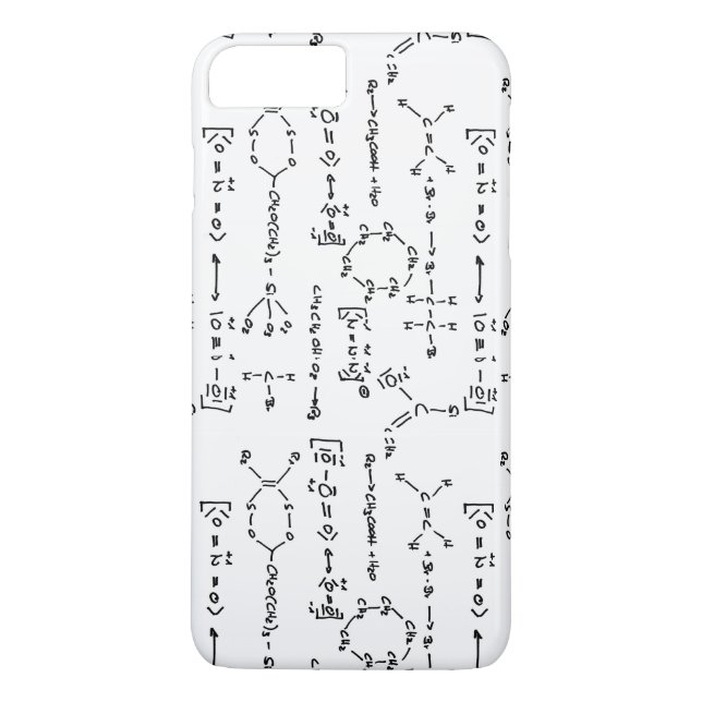 Funda De Case-Mate Para iPhone Fórmulas químicas (Reverso)