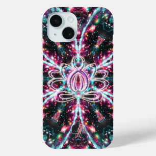 Funda Para iPhone 15 Fosforescencia Zen Lotus