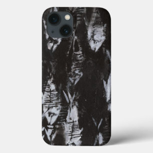 Funda Para iPhone 13 Fossil White Fish on Black Background