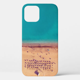 FUNDA PARA iPhone 12 FOTO AÉREA DE SEASHORE