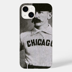 Funda Para iPhone 14 De Case-Mate Foto antigua, jugador de béisbol de Chicago