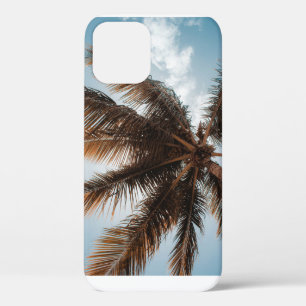 Funda Para iPhone 12 Foto de ángulo bajo del árbol de coco