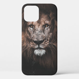 FUNDA PARA iPhone 12 FOTO DE BROWN LION
