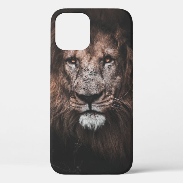 FUNDA DE Case-Mate PARA iPhone FOTO DE BROWN LION (Reverso )