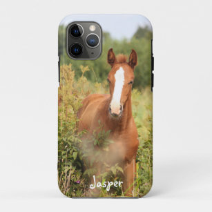 Funda Para iPhone 11 Pro Foto de caballo ecuestre personalizado