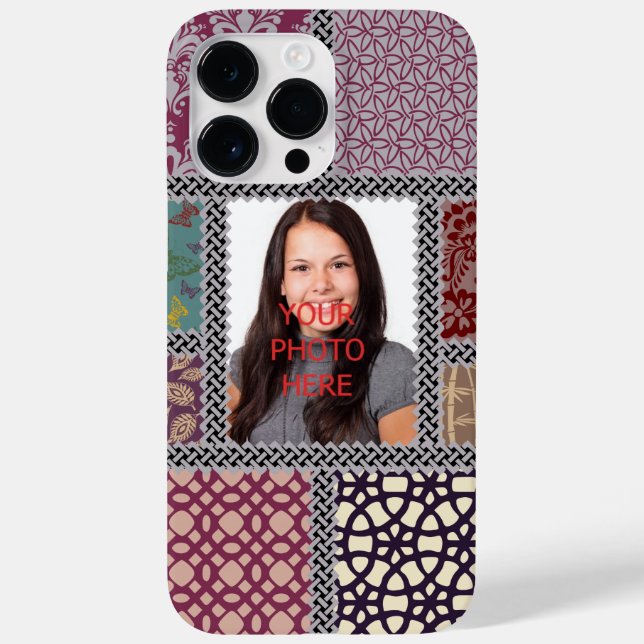 Funda De Case-Mate Para iPhone Foto de estilo personalizado (Reverso)