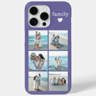 Funda Para iPhone 15 Pro Max Foto de Familia 6 Morado