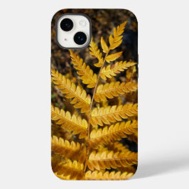 Funda Para iPhone 14 Plus De Case-Mate Foto de forro amarillo dorado de la hoja de otoño